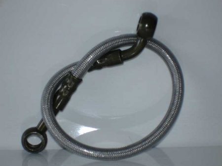 Takajarruputki teräspunos 40cm 10/10 banjoilla